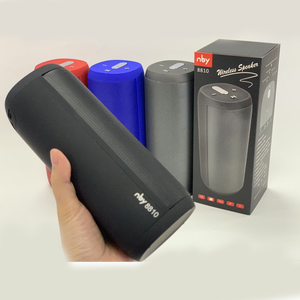 NBY8810 BluetoothワイヤレスABSスピーカーベース、ハンズフリーTFカードUSBドライブAUXFMラジオ高品質 - Product Image 5