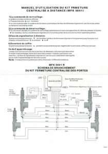 Hệ Thống An Ninh Xe Hơi Một Chiều Phổ Cập, Hệ Thống Báo Động Không Cần Chìa Khóa + Bộ Truyền Động Khóa Cửa - Product Image 4