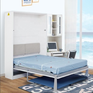 Vendita calda risparmio di spazio mobili camera da letto multifunzionale letto pieghevole murphy <span class=keywords><strong>parete</strong></span> <span class=keywords><strong>tavolo</strong></span> da pranzo letto - Product Image 3