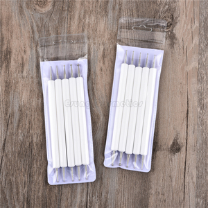 Juego de pinceles para decoración de <span class=keywords><strong>uñas</strong></span>, set de 5 pinceles para punteo de Nail Art, <span class=keywords><strong>2021</strong></span> - Product Image 4