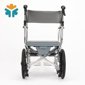 Personnes handicapées <span class=keywords><strong>Chaise</strong></span> de Toilette Portative <span class=keywords><strong>En</strong></span> Aluminium Fauteuil Roulant avec Bassin De Lit - Product Image 6