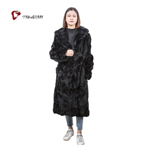<span class=keywords><strong>Bon</strong></span> <span class=keywords><strong>Prix</strong></span> Long Réel De <span class=keywords><strong>Fourrure</strong></span> De Lapin Femmes <span class=keywords><strong>Manteau</strong></span> - Product Image 4