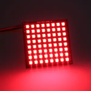 Addressable LED Pixel Panel 5v 8*8cm apa102 rgb arduino matrix led Flexible strips Light