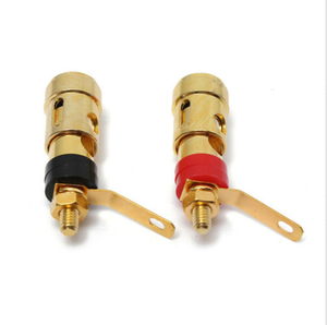 4 mét mạ vàng mùa xuân nạp Loa ràng buộc bài viết thiết bị đầu cuối cao cấp kết nối cho thiết bị âm thanh - Product Image 4