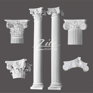ฝีมือสูงตกแต่งบ้าน <span class=keywords><strong>Cantera</strong></span> หินคอลัมน์เสาหินอ่อน - Product Image 2