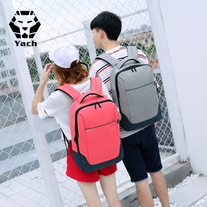 <span class=keywords><strong>olsa</strong></span> impermeable bolsa casual mochila de viaje de lona estudiante pareja casual mochila - Product Image 2