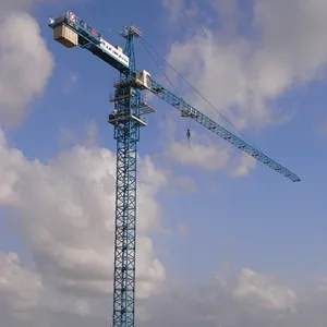 TC6024 tour grue 10t avec le certificat de la CE de luxe de cabine pour grue à tour