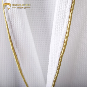 JR653 <span class=keywords><strong>5</strong></span> Étoiles Hôtel Qualité Coton gaufre Tissu De Bain De Luxe Robe - Product Image 5