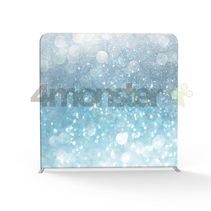 Toile <span class=keywords><strong>de</strong></span> <span class=keywords><strong>fond</strong></span> portable personnalisable en tissu 8x8 pieds avec <span class=keywords><strong>support</strong></span> en aluminium pour la photographie et le <span class=keywords><strong>support</strong></span> <span class=keywords><strong>de</strong></span> <span class=keywords><strong>fond</strong></span> - Product Image 4