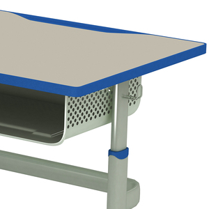 2019 Library Room School Ergonomic Height Adjustable Student <strong>Shelf</strong> <strong>Desk</strong> and Chair Set MG-KZ-009 - Product Image 4