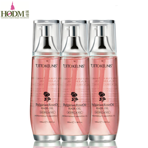Siero per capelli alla rosa biologico bulgaro per capelli secchi 100ml olio per capelli all'olio di argan marocchino naturale al 100% - Product Image 4