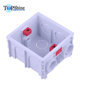 Topshine miễn phí kết hợp Tường Nội Bộ gắn chuyển đổi trở lại hộp cho 86mm chuyển đổi và ổ cắm điện - Product Image 1