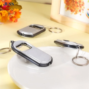 Porte-clés ouvre-bouteille LED multifonctionnel, porte-clé en métal et en plastique, 10 pièces - Product Image 4