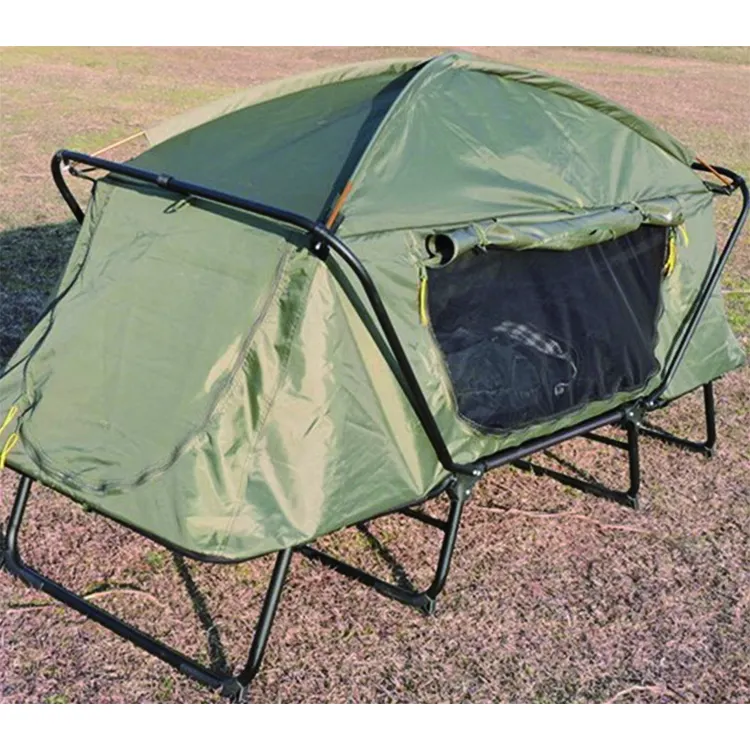 Tenda da campeggio pieghevole per letto adulto Pop-up con zanzariera