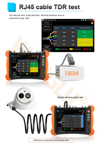 อุปกรณ์กล้องวงจรปิด8นิ้ว4พัน IP TVI CVI AHD Tester กล้อง Ip กล้องวงจรปิดทดสอบ - Product Image 3