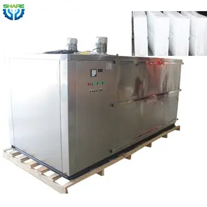 Industrial Containerized Ice Block Cube Making Maker Machine for Sale