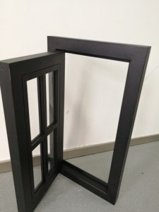 Dernière conception de fenêtre en acier bon marché et grille de fenêtre en fer de couleur noire, conception de grille de fenêtre en fer moderne pour la maison - Product Image 6
