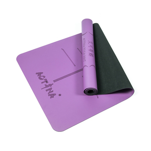Eco amigable caucho Natural <span class=keywords><strong>mejor</strong></span> Extra gruesa de la PU <span class=keywords><strong>Yoga</strong></span> Mat accesorios de <span class=keywords><strong>Yoga</strong></span> <span class=keywords><strong>para</strong></span> <span class=keywords><strong>principiantes</strong></span> - Product Image 4