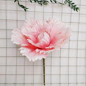 V-1122 Fiore Gigante Artificiale di <span class=keywords><strong>Peonia</strong></span> in Seta per Decorazione Palcoscenico all'Ingrosso - Product Image 6