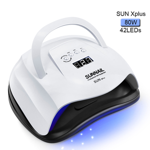 SUNNAIL Professional เล็บอุปกรณ์ SUN <span class=keywords><strong>XPlus</strong></span> 80W LED เล็บโคมไฟเครื่อง42Pcs LED การบ่ม UV เจลเล็บ UVLED โคมไฟเล็บ - Product Image 6