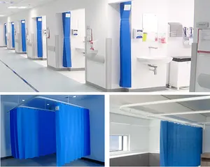 Disposable polypropylene Non Woven Fabric Hospital Cubicle Curtains