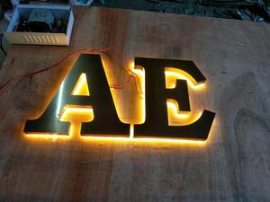 Letrero publicitario Led personalizado 3D para exteriores, letrero LED de acero inoxidable, tablero de letrero iluminadas con letras del <span class=keywords><strong>alfabeto</strong></span> - Product Image 4