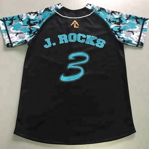 2018 Top quality cheap Custom blank Baseball jerseys wholesale - Product Image 6