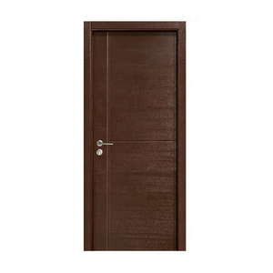Puerta Moderna de Madera de Teca de Birmania y MDF, Tamaño Personalizado, Apertura Lateral para Dormitorio, Superficie Acabada para Hoteles en <span class=keywords><strong>Riad</strong></span> - Product Image 5