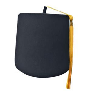Feltro di lana berretto da Preghiera <span class=keywords><strong>turco</strong></span> Stile Pakistani Topi costume made nero <span class=keywords><strong>fez</strong></span> cap - Product Image 2