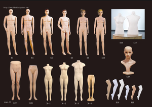 Hot Sale Skin Color Standing Big Size Bust and Hips Armless and Headless Women Display <strong>Dummy</strong> <strong>Female</strong> Mannequin - Product Image 3