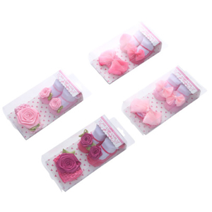 Belle Princesse Bébé Costume Haut De gamme Coton Pleine Lune Chaussettes et Accessoires De Cheveux - Product Image 2