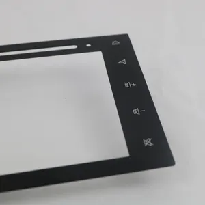 Factory Smart Home 0.7 MM Transparent Flat LCD TV Touch Screen Front Cover Tempered Glass Panel