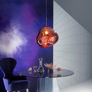 Conception de l'<span class=keywords><strong>europe</strong></span> 3 couleurs lampe suspension contemporaine restaurant fonte LAVE pendentif lumière - Product Image 1