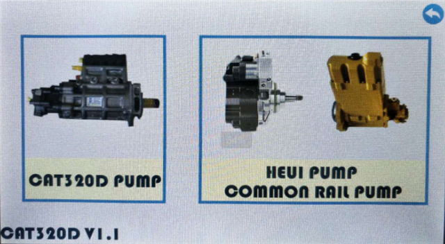 Alta calidad HW320D de la bomba puede probar HEUI/bomba de común carril de la bomba