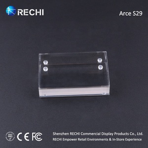 RECHI — carte de prix magnétique en acrylique, carte de table forte, verticale, trapézoïdale, pendule, introduction, support, panneau - Product Image 4
