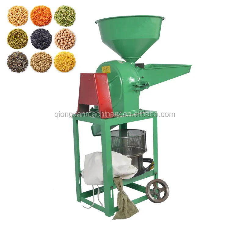 New promotion sugar grinding machine with dust collecting miller crusher pin mill straw forage For Grain Processing