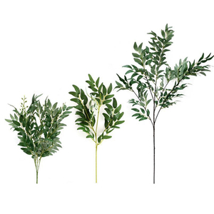 Artificial <strong>Willow</strong> Grass <strong>Branches</strong> Leaves Artificial Greenery for Home Decoration - Product Image 2