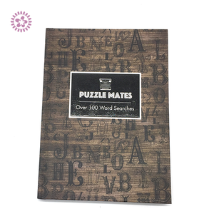 Venta al por mayor a4 de tapa dura de <span class=keywords><strong>crucigramas</strong></span> rompecabezas Sudoku juego libro <span class=keywords><strong>para</strong></span> niños adultos - Product Image 1