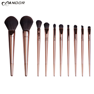 10 pcs Rouge De Luxe Make up Brush Set <span class=keywords><strong>Maquillage</strong></span> Outils <span class=keywords><strong>Kit</strong></span> Poignée En Plastique <span class=keywords><strong>Pinceau</strong></span> Fond de <span class=keywords><strong>Teint</strong></span> Professionnel - Product Image 3