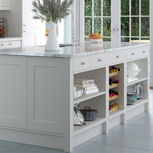 Vermonhouse – meuble de cuisine en MDF, laque blanche, pour villa à brise-bise, 2022 - Product Image 4
