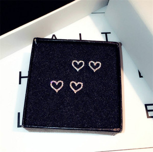 <strong>Small</strong> <strong>Stud</strong> <strong>Earrings</strong> for Women Jewelry Romantic Bijouterie Heart Brincos Bridal Wedding Engagement CLASSIC Party <strong>Earrings</strong> Zircon - Product Image 2