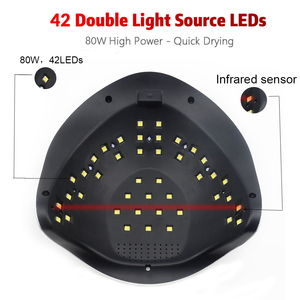 SUNNAIL Professional เล็บอุปกรณ์ SUN <span class=keywords><strong>XPlus</strong></span> 80W LED เล็บโคมไฟเครื่อง42Pcs LED การบ่ม UV เจลเล็บ UVLED โคมไฟเล็บ - Product Image 5