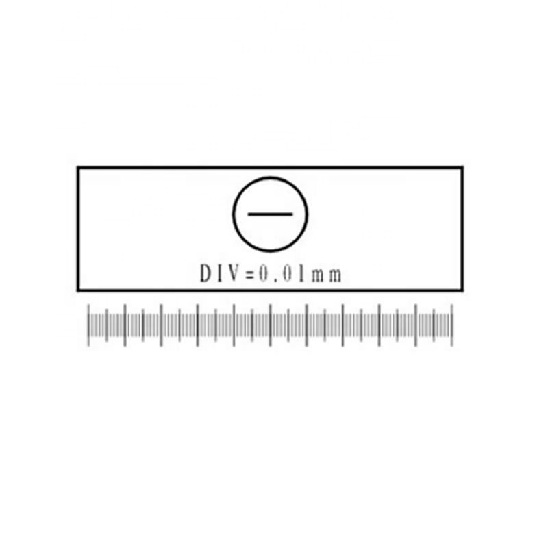 0,01 A58.2001 Высокая точность OPTO-EDU мм микроскоп специальный микрометр/объективный микрометр