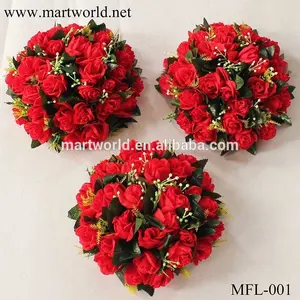 fashionable decorative high quality artificial flowers wedding decoration artificial flowers outdoor palants( MFL-001)