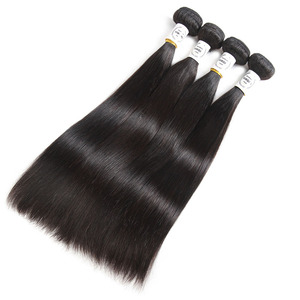 Grado <span class=keywords><strong>9A</strong></span> Real brasileño de la Virgen del pelo recto, alta calidad brasileña del pelo humano que teje, virgen cutícula alineados - Product Image 1