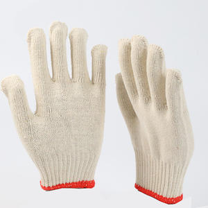 Guantes de trabajo de punto de algodón, equipo de protección personal, guantes de mano, de fábrica, bajo precio - Product Image 5