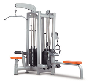Équipement de musculation commercial de fabrication, vente chaude, approvisionnement <span class=keywords><strong>direct</strong></span> d'usine, équipement de musculation multi-jungle à 4 stations - Product Image 1