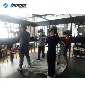 Machine <span class=keywords><strong>vr</strong></span> de tir immersive pour <span class=keywords><strong>jeux</strong></span> vidéo, appareil multijoueur, 9d, à vendre - Product Image 4