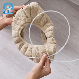 Ghế Đặt Ấm Mềm Vải Nhà Vệ Sinh Villous Nhà Vệ Sinh Nắp Bìa Có Thể Giặt <span class=keywords><strong>WC</strong></span> Bao Gồm Ghế Bìa Cho Nhà Vệ Sinh - Product Image 3