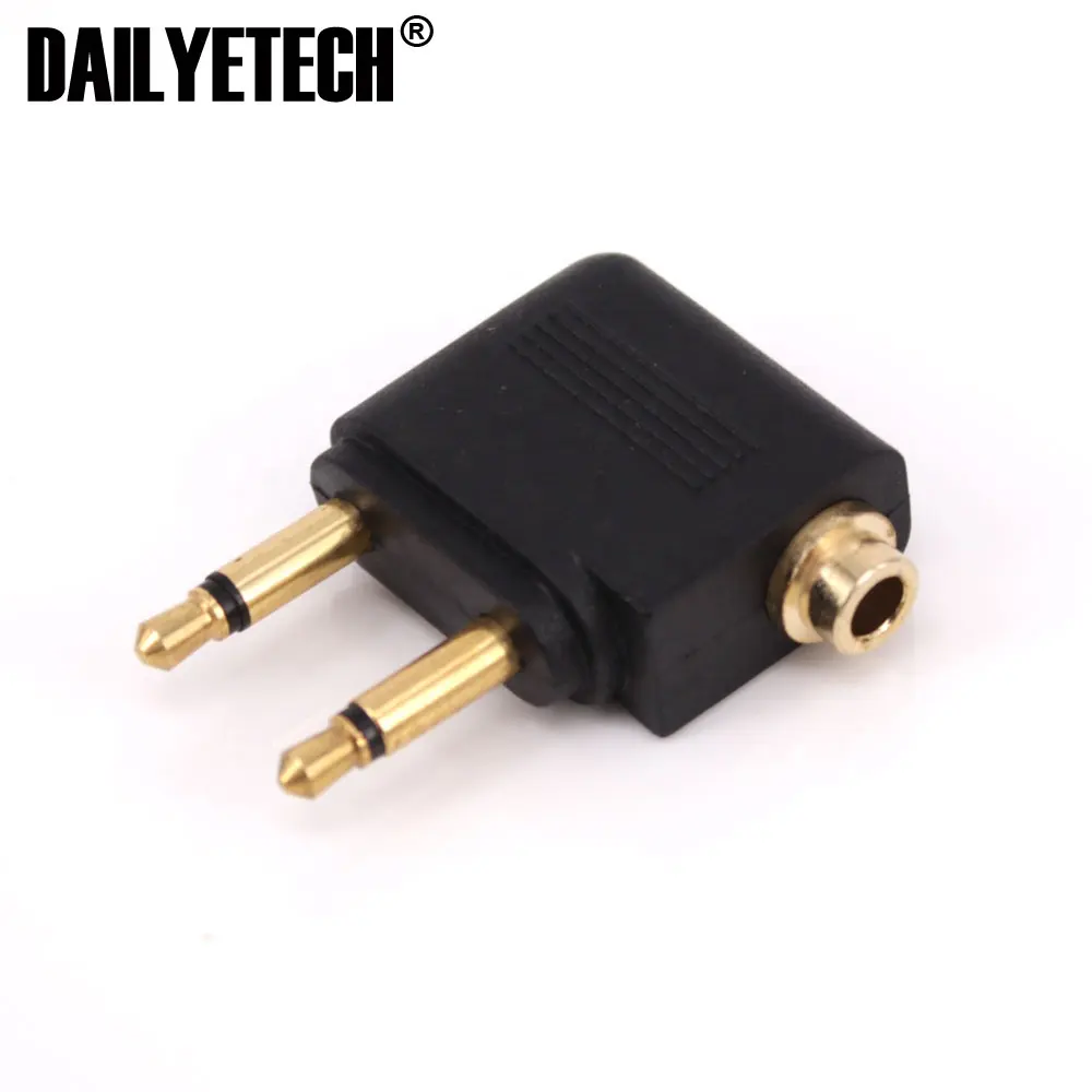 3.5 mét đến 1/8 "Headphone Adapter Âm Thanh cho Máy Bay Tai Nghe